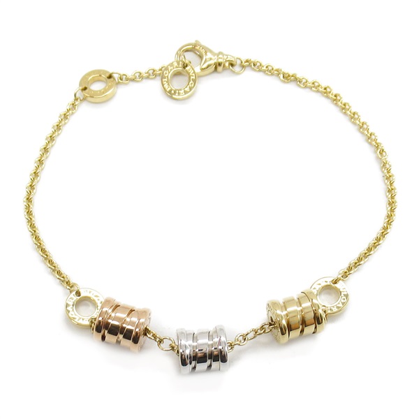 BVLGARI B-zero1 Bracelet 18KYG Yellow Gold  18KWG white 18KPG Rose Used unisex