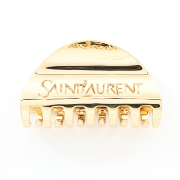 SAINT LAURENT Hair clip 820845Y15008030 Gold Plated NEW Women