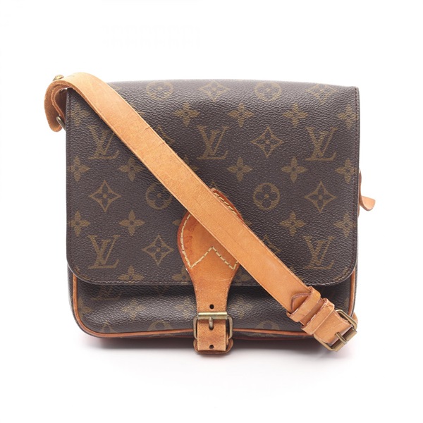 LOUIS VUITTON Cartouchiere MM Shoulder Bag M51253 Monogram canvas Used Women LV