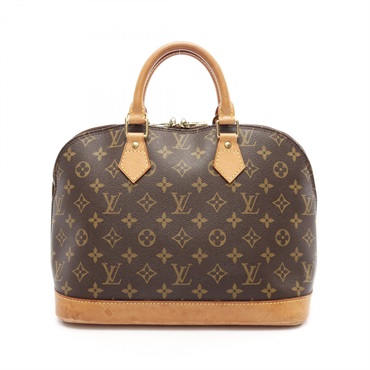 LOUIS VUITTON Alma PM Handbag M51130 Monogram canvas Brown Used Women LV