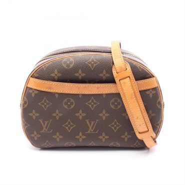 LOUIS VUITTON Blois Shoulder Crossbody Bag M51221 Monogram canvas Brown Used LV