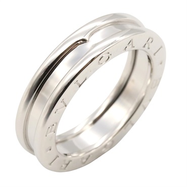 BVLGARI B-zero1 ring 1 band 18KWG White Gold Used unisex US size 5.5 #51