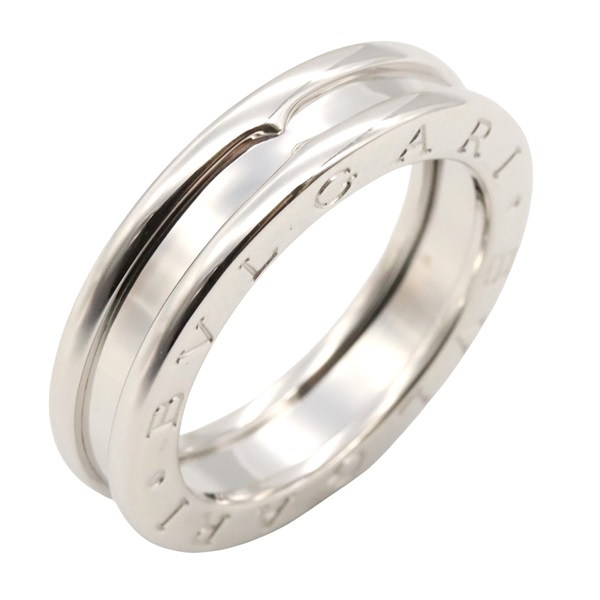 BVLGARI B-zero1 ring 1 band 18KWG White Gold Used unisex US size 5.5 #51