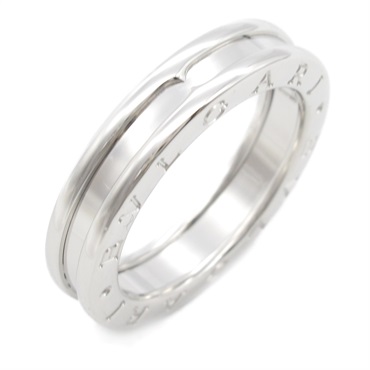 BVLGARI B-zero1 ring 1 band 18KWG White Gold Used unisex US size 7.25 #55