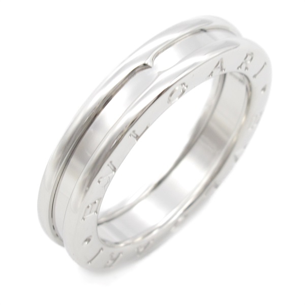 BVLGARI B-zero1 ring 1 band 18KWG White Gold Used unisex US size 7.25 #55