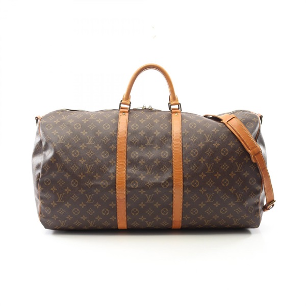 LOUIS VUITTON Keepall Bandouliere 60 Shoulder Hand bag M41412 Monogram Used LV