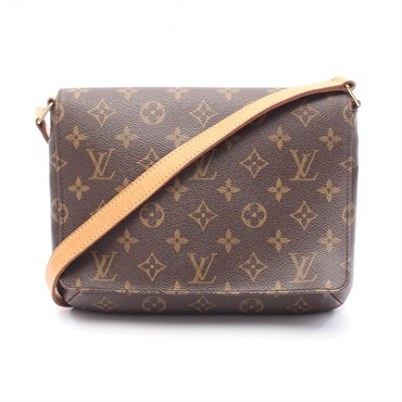 LOUIS VUITTON Musette Tango short shoulder bag M51257 Monogram canvas Used Women