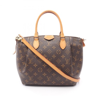 LOUIS VUITTON Turenne PM Shoulder Handbag M48813 Monogram canvas Brown Used LV