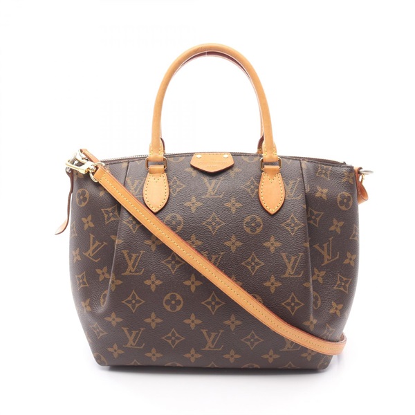 LOUIS VUITTON Turenne PM Shoulder Handbag M48813 Monogram canvas Brown Used LV