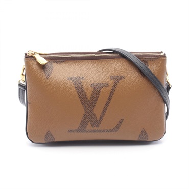 LOUIS VUITTON Pochette double zip Shoulder Bag M69203 Monogram Giant Reverse LV