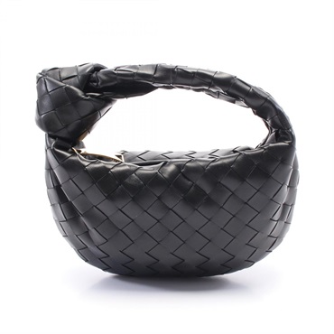 BOTTEGA VENETA mini jodie Handbag 651876VCPP58425 leather Black NEW Women