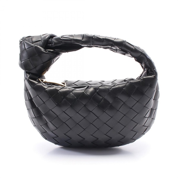 BOTTEGA VENETA mini jodie Handbag 651876VCPP58425 leather Black NEW Women