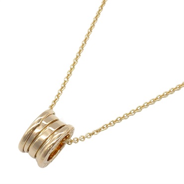 BVLGARI B-zero1 Necklace pendant 18KRG Pink Rose Gold used unisex