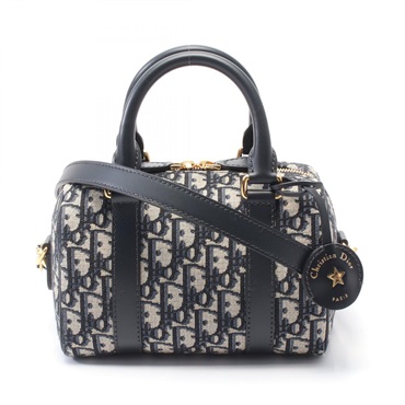 Christian Dior Oblique Hand shoulder crossbody bag H3164UTZQM928 canvas leather