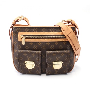 LOUIS VUITTON Hudson GM Shoulder crossbody Bag M40045 Monogram leather Brown