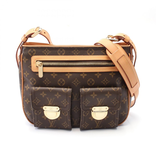 LOUIS VUITTON Hudson GM Shoulder crossbody Bag M40045 Monogram leather Brown