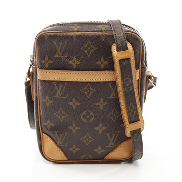 M55799 LOUIS VUITTON Danube shoulder crossbody bag M45266 Monogram Used LV