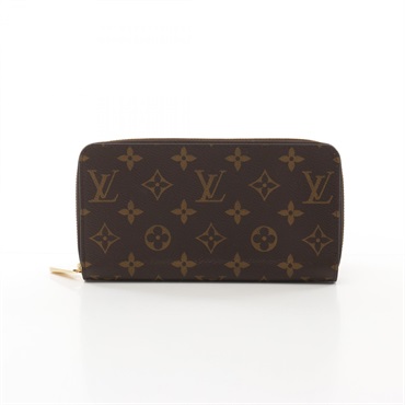 LOUIS VUITTON Zippy wallet Around long purse M42616 Monogram canvas Brown