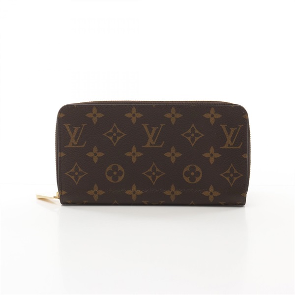 LOUIS VUITTON Zippy wallet Around long purse M42616 Monogram canvas Brown