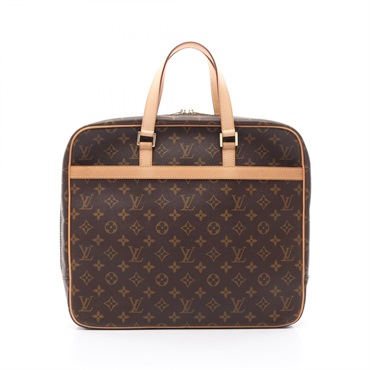 LOUIS VUITTON Port Documan Pegas Briefcase M53343 Monogram canvas Brown Used LV