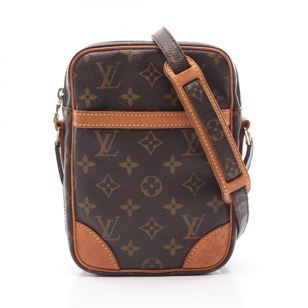 LOUIS VUITTON Danube shoulder crossbody bag M45266 Monogram brown Used LV