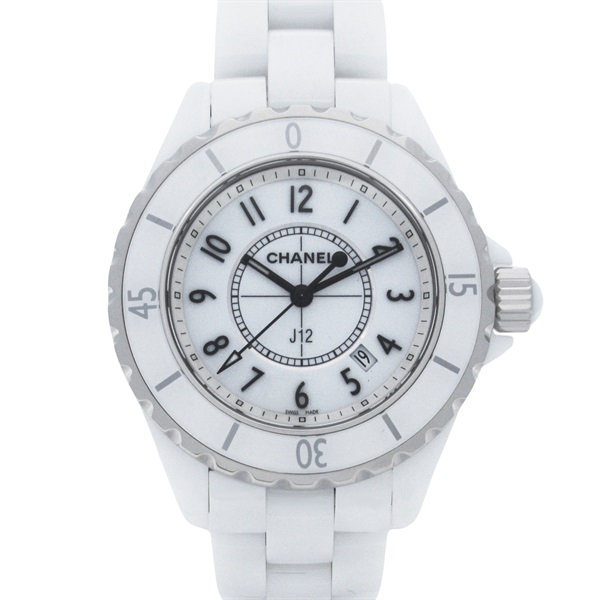 CHANEL J12 Wrist Watch H0968 Quartz ceramic Used Women