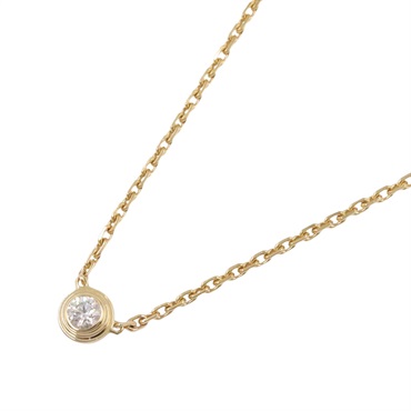 CARTIER d'Amour Necklace XS 18KYG Yellow Gold Diamond Used women pendant