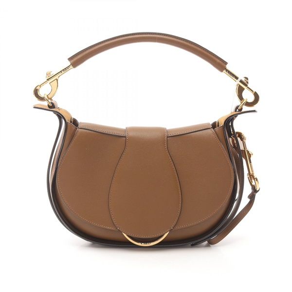 Chloe Ride Shoulder Bag CHC25SS581O3220V leather Brown NEW Women