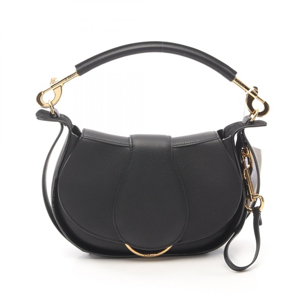 Chloe Chloé Ride Hand Shoulder Bag CHC25SS581O32001 leather Black NEW women