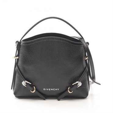 GIVENCHY Nano Voyou Shoulder Handbag BB60NHB1Q7001 leather Black NEW Women