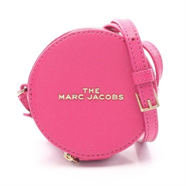 MARC JACOBS THE HOT SPOT Shoulder Bag M0016047 leather Pink Used Women
