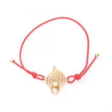 Christian Dior Bracelet Gold Plated Artificial pearl Used Women