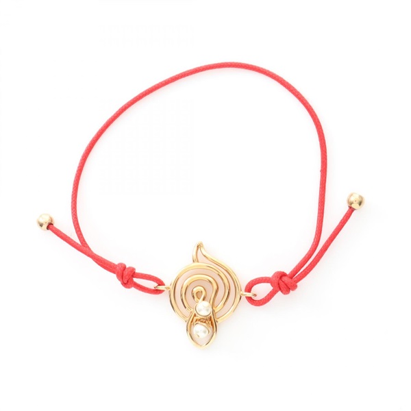 Christian Dior Bracelet Gold Plated Artificial pearl Used Women