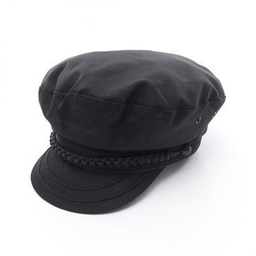 Christian Dior Casquette hat cotton Black Used Women