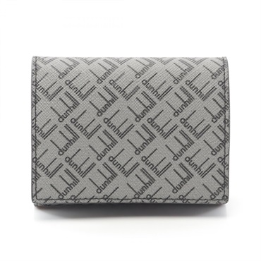 Dunhill Signature coin purse wallet 24F2025LT038R canvas Gray NEW mens