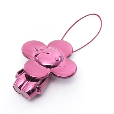 LOUIS VUITTON Vivienne Mini Ornament charm GI0702 Resin Purple Used Women LV
