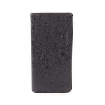 LOUIS VUITTON Portefeuille long Bifold purse M30541 Taiga leather Ardoise Used