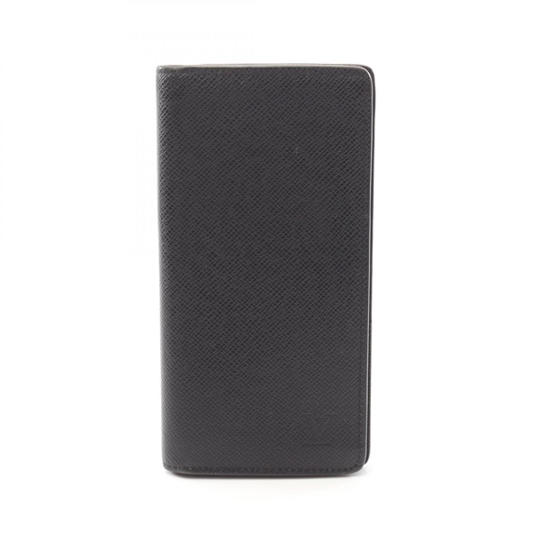 LOUIS VUITTON Portefeuille long Bifold purse M30541 Taiga leather Ardoise Used
