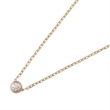 CARTIER D'amour Diamond Necklace SM 18KPG Pink Rose Gold Used women
