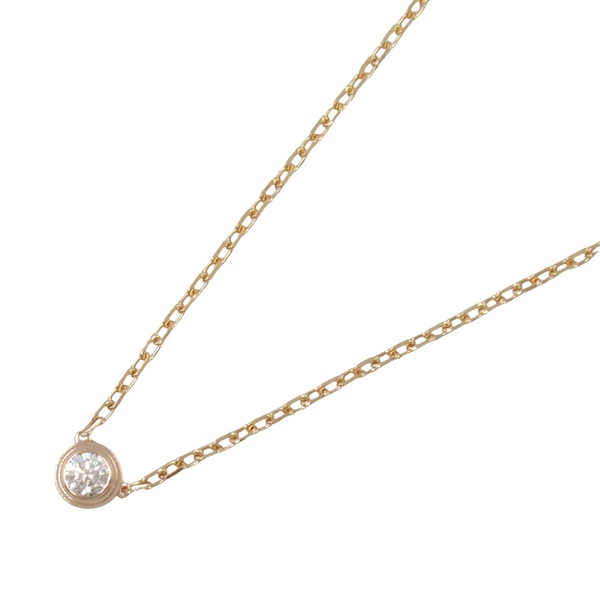 CARTIER D'amour Diamond Necklace SM 18KPG Pink Rose Gold Used women