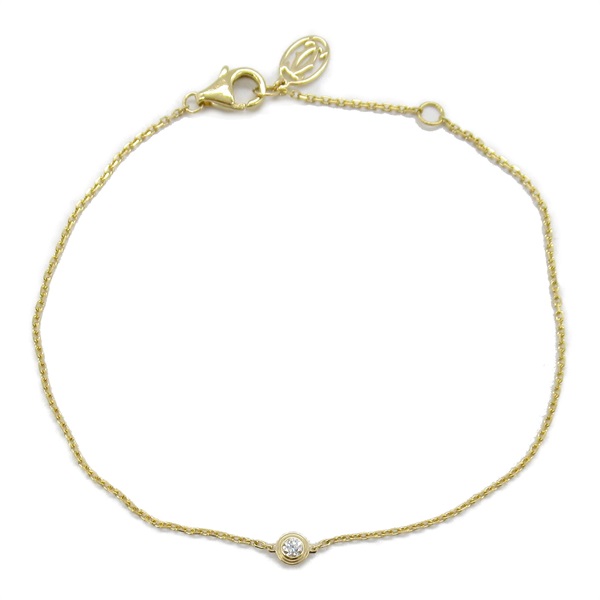 CARTIER D'amour Bracelet XS 18KYG Yellow Gold diamond Used Women