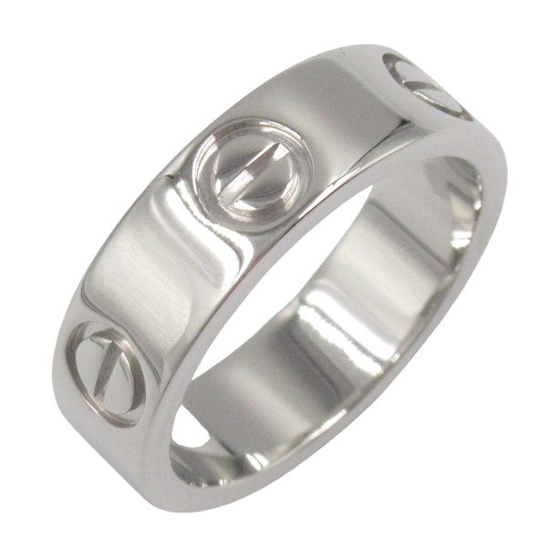 CARTIER Love Ring Pt950 Platinum Used women US size 4.5 #48