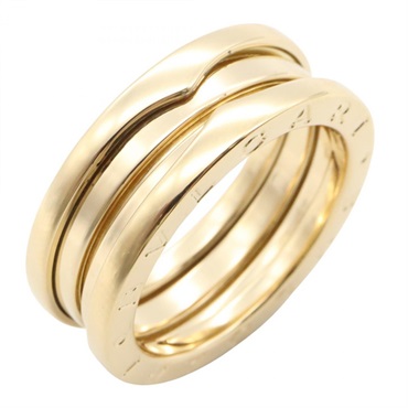 BVLGARI B-zero1 3 bands Ring 18KYG Yellow Gold Used Women US size #7.25