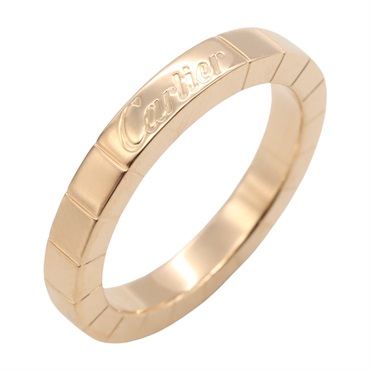 CARTIER Lanieres Ring 18KRG Pink Rose Gold Used unisex US size 4.75 #49