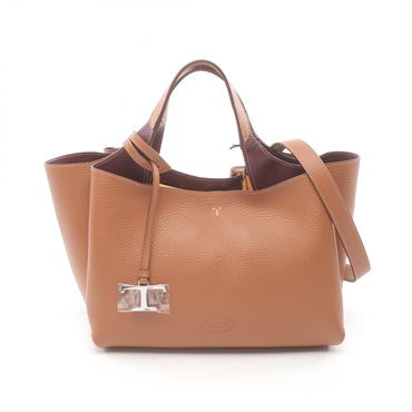 TOD'S Tote shoulder crossbody Bag XBWAPAFL100QRI9P13 leather Brown NEW Women