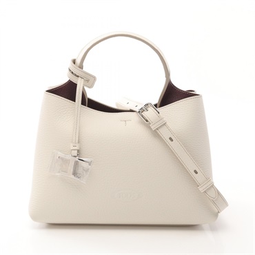 TOD'S Timeless Micro 2way shoulder crossbody Hand bag XBWAPAEL000QRI9P09 leather