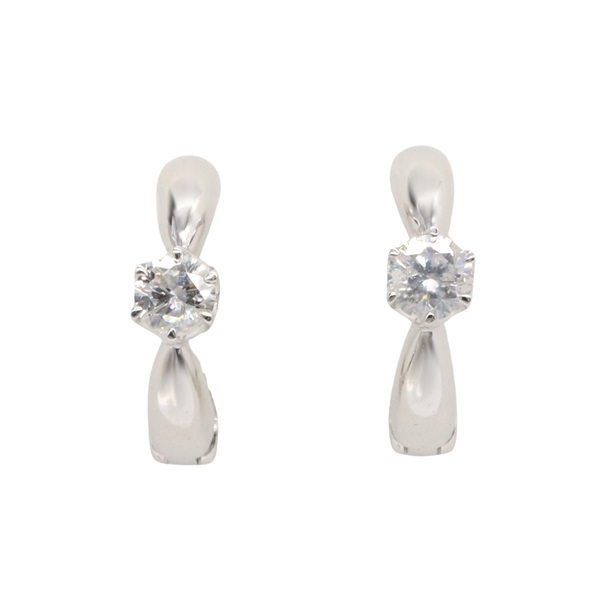 JEWELRY Diamond Earring 18KWG White Gold Used women