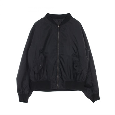 PRADA Re-Nylon Blouson SGC006 Nylon Black Used Women #L