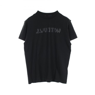 LOUIS VUITTON Thermo Heat Reactive T-shirt RM221M cotton Black Used mens S