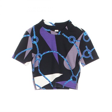HERMES FIGURE ARTISTIQUE T-shirt #34 3H4610DB cotton Black Multicolor Used